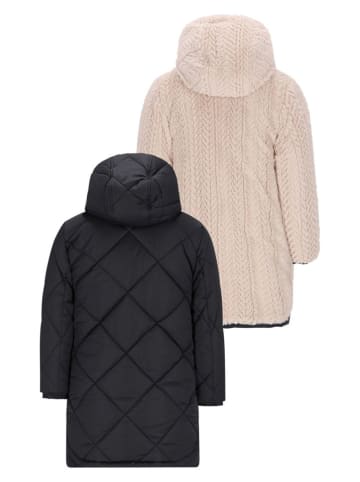 Like Flo Wende-Winterjacke in Beige/ Schwarz