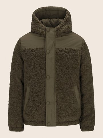 Like Flo Omkeerbare doorgestikte jas "Albon" kaki