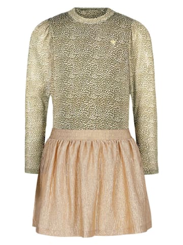 Like Flo Kleid in Beige/ Gold