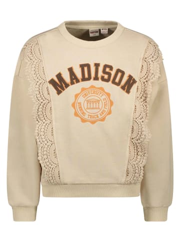 Like Flo Sweatshirt "Lazy" beige