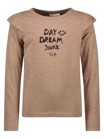 Like Flo Koszulka "Anna" w kolorze jasnobrązowym