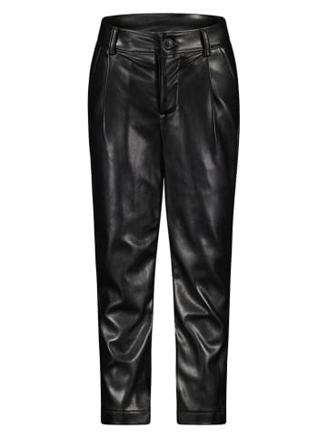 Like Flo Kunstleren broek "Yara" zwart