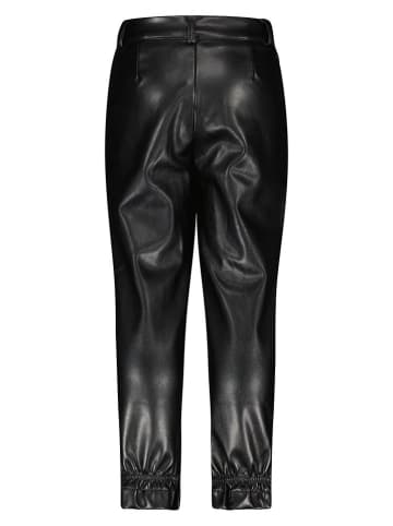 Like Flo Kunstleren broek "Yara" zwart