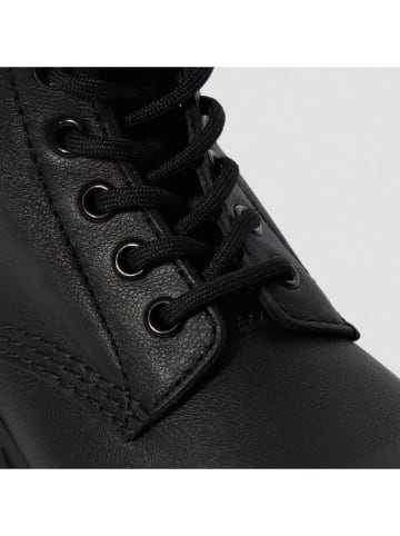 Dr. Martens Leder-Boots "Pascal Mono" in Schwarz