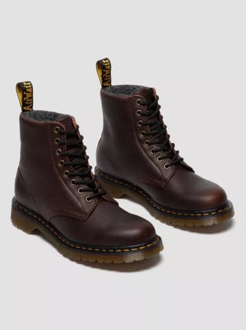Dr. Martens Leren boots "1460 Pascal" bruin
