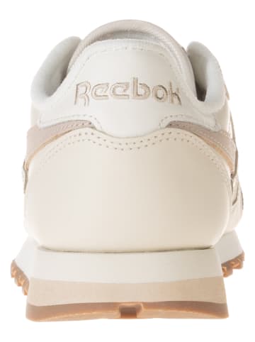 Reebok Skórzane sneakersy "Classic Leather" w kolorze beżowym