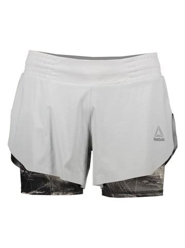 Reebok Trainingsshort "Combat" grijs