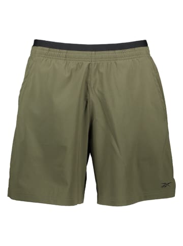 Reebok Trainingsshorts "Strength +" in Khaki