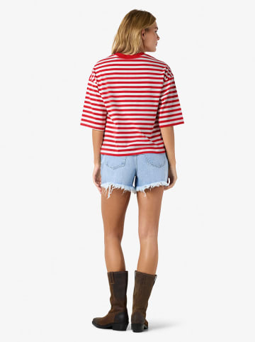 Noisy may Shirt "Ember" rood/wit