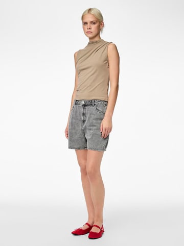 Pieces Blusentop "Madison" in Beige