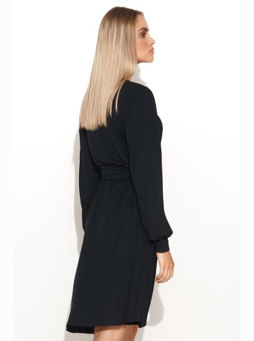 Makadamia Makadamia Knielange Kleider (Midi) in schwarz