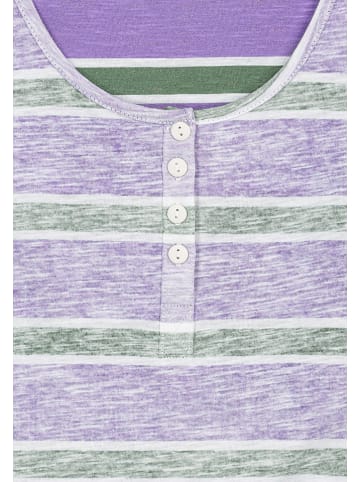 Stitch & Soul Top "Stitch and Soul" in  Lila/ Grün