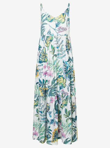 More & More Kleid in Weiß/ Blau