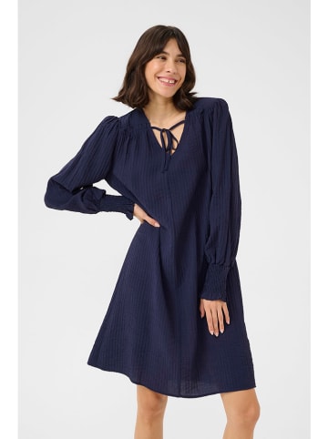 Kaffe Kleid "Lianna" in Dunkelblau