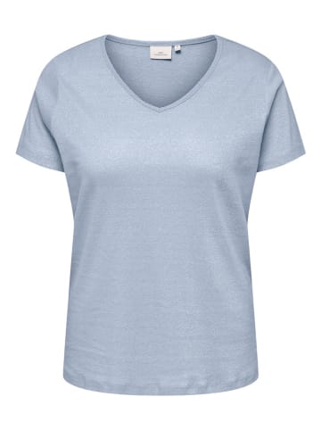 ONLY Carmakoma Shirt in Hellblau