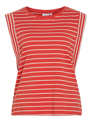 Vila Top "Veriana" in Rot/ Weiß