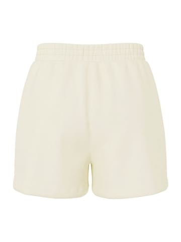 Pieces Szorty dresowe "Chilli" w kolorze kremowym