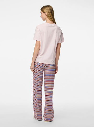 Pieces Koszulka "Tamera" w kolorze jasnoróżowym