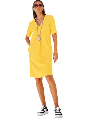 Heine Sukienka w kolorze żółtym