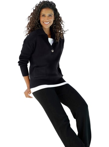 Heine Sweter w kolorze czarnym