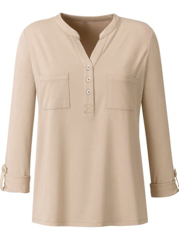 Heine Bluse in Beige