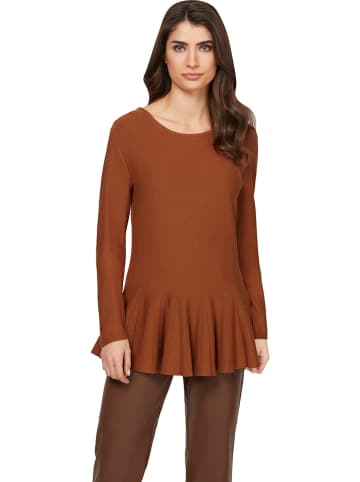 Heine Sweter w kolorze jasnobrązowym