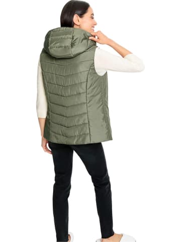 Heine Steppweste in Khaki