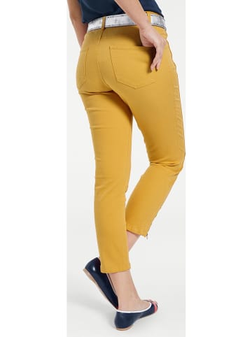 Heine Jeans-Caprihose in Gelb