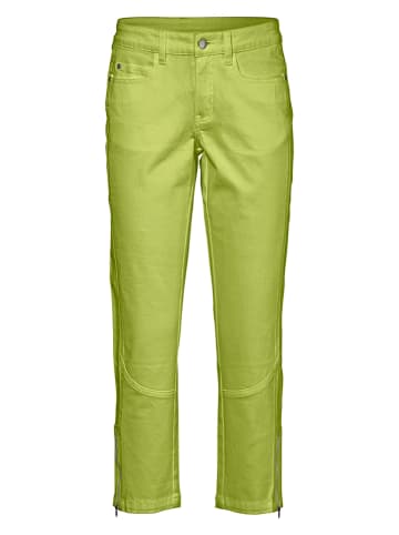 Heine Capri-spijkerbroek limoengroen