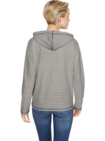 Heine Hoodie in Weiß/ Schwarz