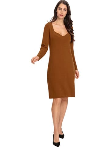 Heine Kleid in Hellbraun