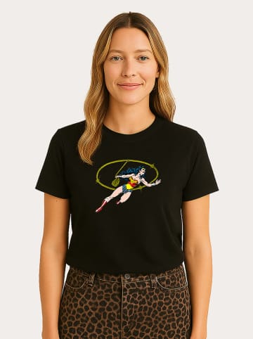 WOOOP Shirt "Wonder Woman Lasso of Truth" zwart