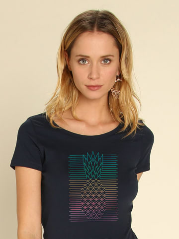 WOOOP Shirt "Hala Kahiki" in Dunkelblau