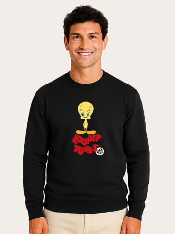 WOOOP Sweatshirt "Tweety 80th Portrait" in Schwarz