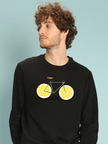 WOOOP Sweatshirt "Zest" in Schwarz