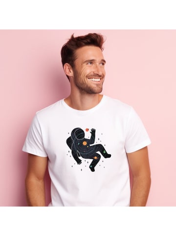 WOOOP Shirt "Inner space" in Weiß