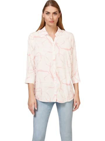 Heine Bluse in Creme/ Rosa