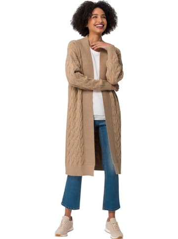 Heine Cardigan in Hellbraun