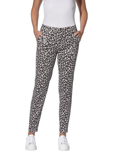 Heine Hose in Grau/ Schwarz