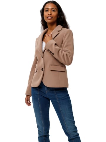 Heine Wełniany blezer w kolorze beżowym