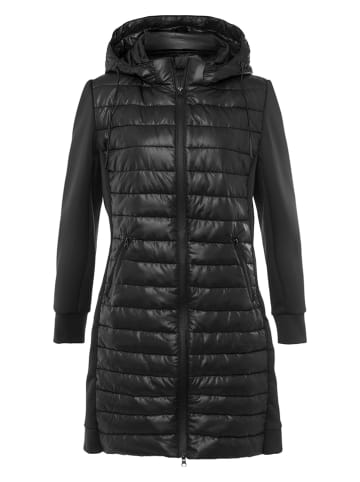 Heine Steppmantel in Schwarz
