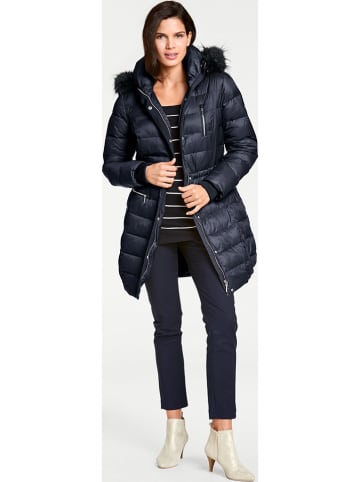 Heine Wintermantel donkerblauw