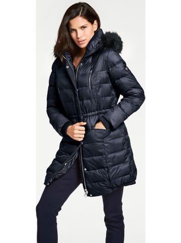 Heine Wintermantel donkerblauw