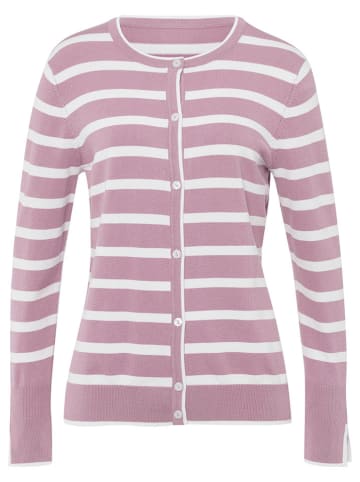 Heine Cardigan in Rosé/ Creme