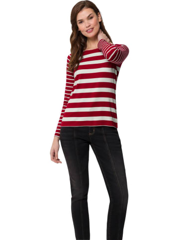 Heine Longsleeve rood/wit