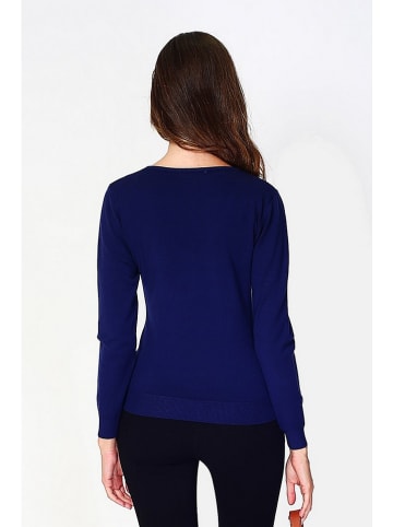 William de Faye Pullover in Dunkelblau