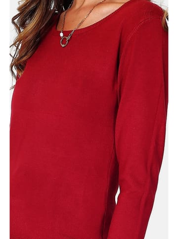 William de Faye Pullover in Rot