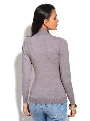 William de Faye Rollkragenpullover in Grau