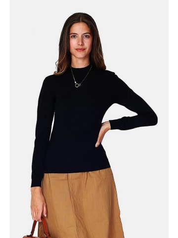 William de Faye Rollkragenpullover in Schwarz