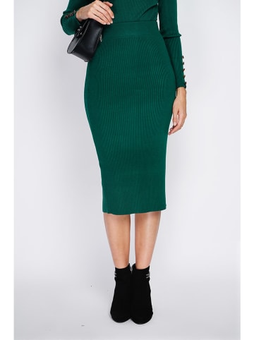 William de Faye Spódnica w kolorze ciemnozielonym